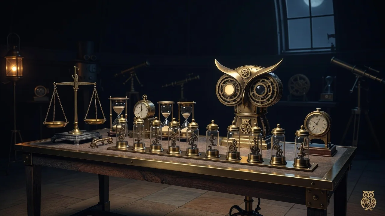 Glass model capsules undergo calibrated trials on a rigorous brass evaluation bench.